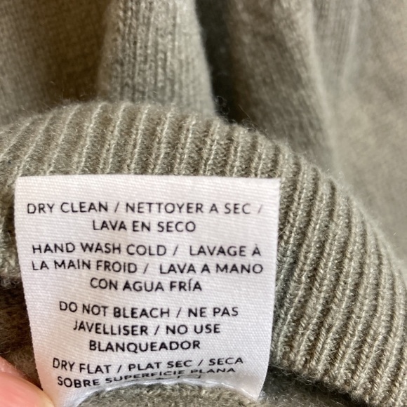 NAADAM 100% Cashmere Boyfriend Cardigan XS Brown Oversized old money luxury - Picture 12 of 16